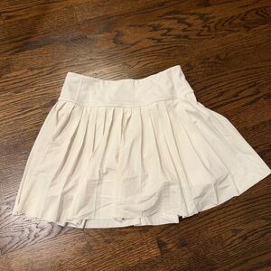 Athleta Women's Pleated Tennis Skirt - White - Size XS